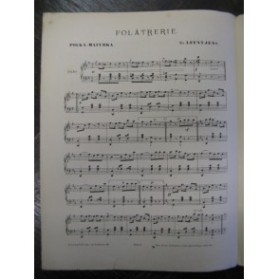 LEUNTJENS Ch. Folâtrerie Piano
