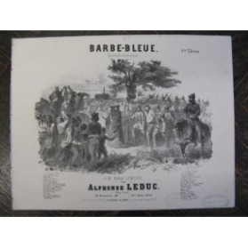 LEDUC Alphonse Barbe-Bleue Piano ca1850