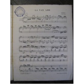 DUPHLY La Van Loo Clavecin Piano 1908