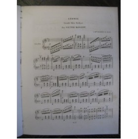 MANGEOT Victor Léonie Piano ca1850