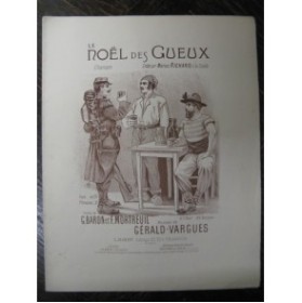 GERALD VARGUES Noël des Gueux Chant Piano XIXe