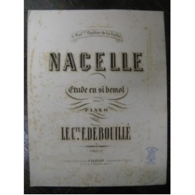 DE BOUILLÉ Nacelle Piano XIXe