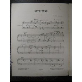GILLET Ernest Styrienne Piano 1896