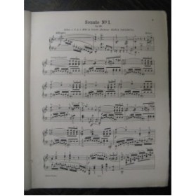 WEBER Sonaten 4 Sonates Piano