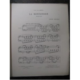 KEYZER Louis La Montansier Piano 1909﻿