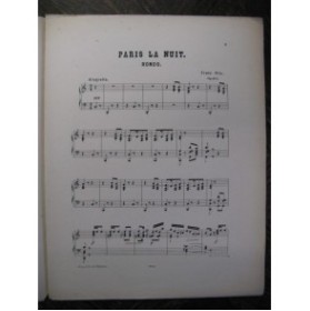 HITZ Franz Paris la Nuit Piano 1875