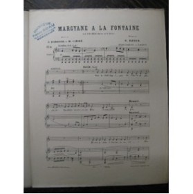 REYER E. Margyane à la Fontaine 1 Chant Piano 1930