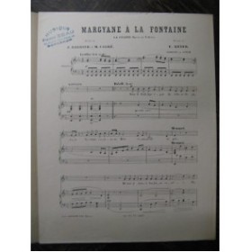 REYER E. Margyane à la Fontaine 2 Chant Piano 1930