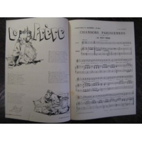 Chanson Parisienne Le Petit Frère Chant Piano XIXe