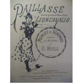 BULL Georges Paillasse Leon Cavallo Piano 1946