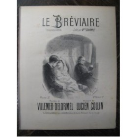 COLLIN Lucien Le Bréviaire Chant Piano XIXe