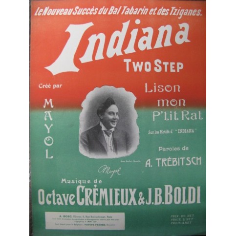 CRÉMIEUX BOLDI Indiana Piano 1905