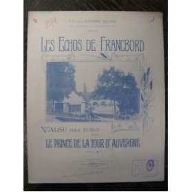 Le Prince de la Tour d'Auvergne Les Echos Piano 1901