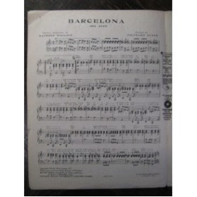 EVANS Tolchard Barcelona pour Piano 1926