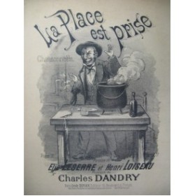 DANDRY Charles La Place est prise Chant Piano XIXe