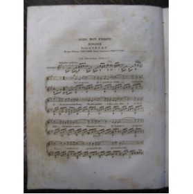 THÉNARD Etienne Dors mon enfant Guitare Chant 1834