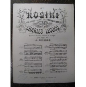 LECOCQ Charles Kosiki No 2 Jongleur Piano 1876