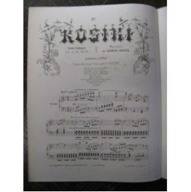 LECOCQ Charles Kosiki No 5 Romance Fitzo Piano 1876