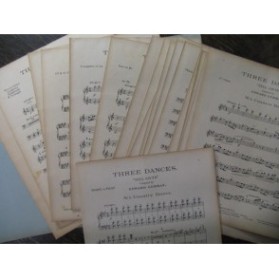 GERMAN Edward Three Dances Orchestre 1928