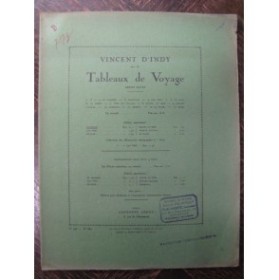 D'INDY Vincent Paturage pour Piano 1920