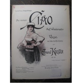 KOESTER Edmond Ciao Piano ca1900
