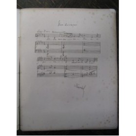 VAUCORBEIL Voix Lointaines Chant Piano 1869