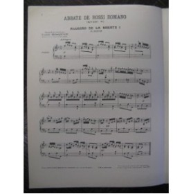 Abbate de Rossi Romano Allegro Sonate 1 Piano 1922