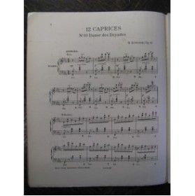 KOWALSKI Henri Danse des Dryades Piano 1875