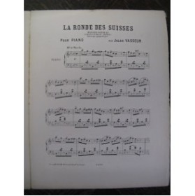 VASSEUR Jules Ronde des Suisses Piano