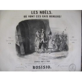 BOSISIO M. Les Noëls Piano 1846