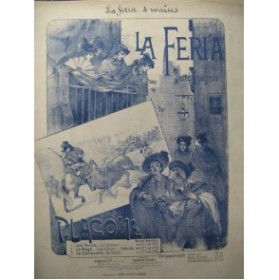 LACOME Paul La Feria Piano 4 mains 1892