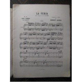 LACOME Paul La Feria Piano 4 mains 1892