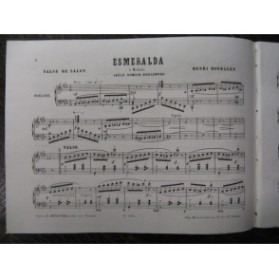 ROSELLEN Henri Esmeralda Piano ca1863
