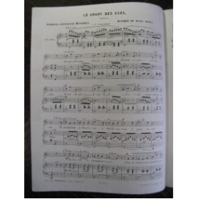 BURTY Marc Le Chant des Anges Chant Piano ca1855