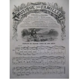La Musique des Familles Piano Chant 1857