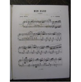 BOHM Ch. Mon Bijou Piano XIXe
