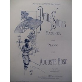 BOSC Auguste Petite Souris Burret Piano XIXe