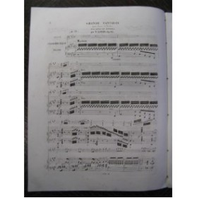 LOUIS N. Grande Fantaisie Violon Piano ca1870