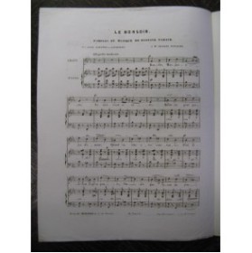 NADAUD Gustave Le Bonsoir Chant Piano ca1855