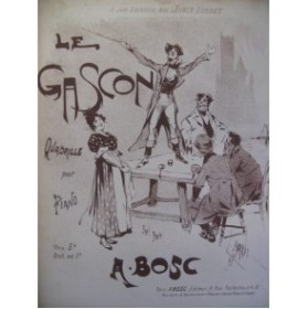 BOSC Auguste Gascon Burret Piano 1895