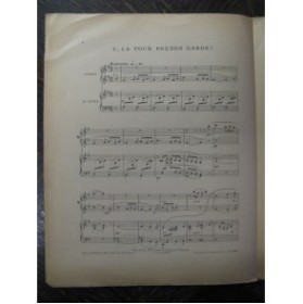 INGHELBRECHT D. E. La Tour Prends Garde Piano 4 mains 1920