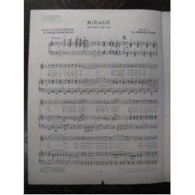 BOREL-CLERC Ch. Mirage Chant Piano 1923