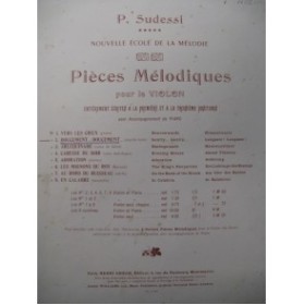 SUDESSI P. Doucement Violon Piano