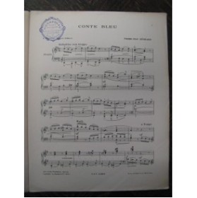HÉBRARD P. J. Conte Bleu Piano 1926
