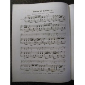 FAVILLA Marie Cloche et Clochette Chant Piano ca1850
