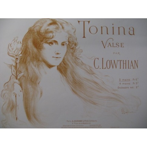 LOWTHIAN C. Tonina Piano 1897