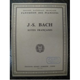 BACH J. S. Suites Françaises Piano