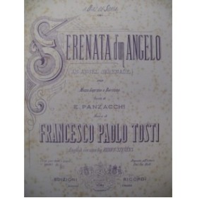 TOSTI F. P. Serenata d'un Angelo Chant Piano XIXe