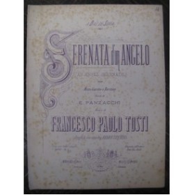 TOSTI F. P. Serenata d'un Angelo Chant Piano XIXe
