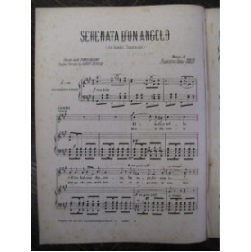 TOSTI F. P. Serenata d'un Angelo Chant Piano XIXe